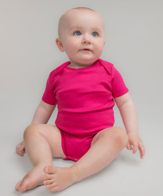 Larkwood LW55T Baby Cotton Short-Sleeved Bodysuit