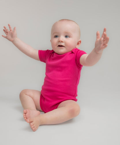 Larkwood LW55T Baby Cotton Short-Sleeved Bodysuit