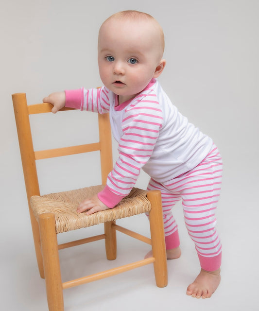 Larkwood LW72T Striped Pyjamas