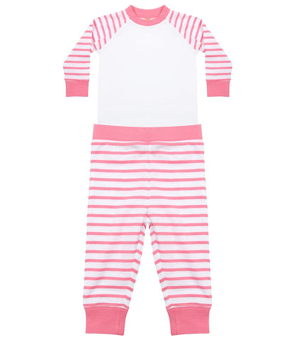 Larkwood LW72T Striped Pyjamas