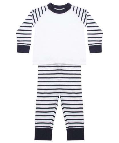Larkwood LW72T Striped Pyjamas