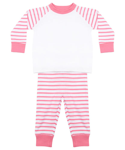 Larkwood LW72T Striped Pyjamas