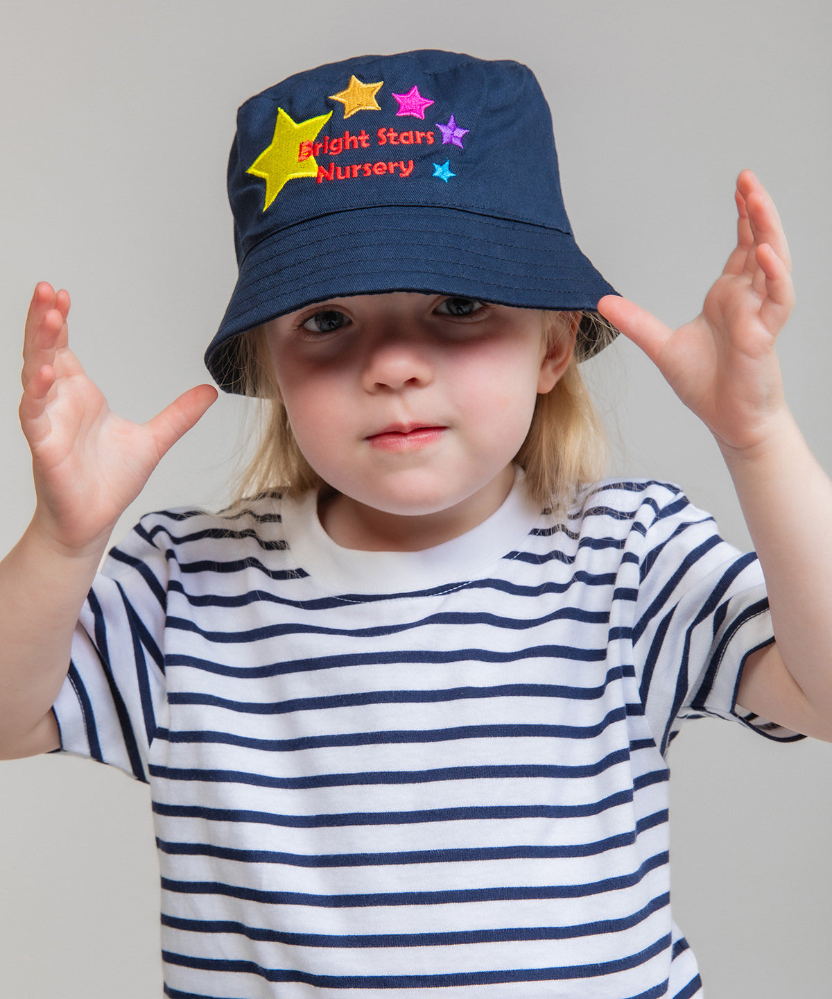 Larkwood LW92T Kids Cotton Bucket Hat
