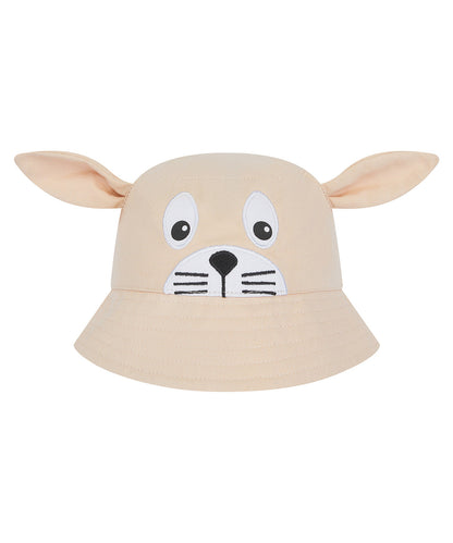 Larkwood Kids Character Cotton Twill Bucket Hat
