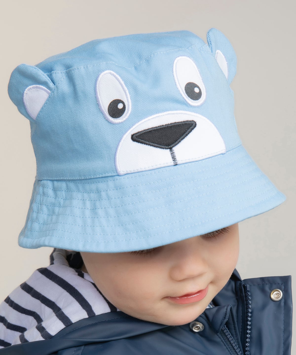 Larkwood Kids Character Cotton Twill Bucket Hat