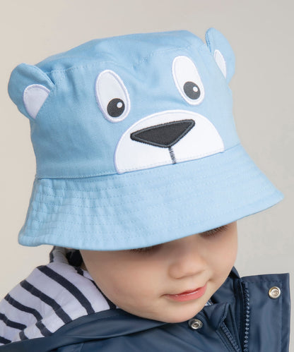 Larkwood Kids Character Cotton Twill Bucket Hat