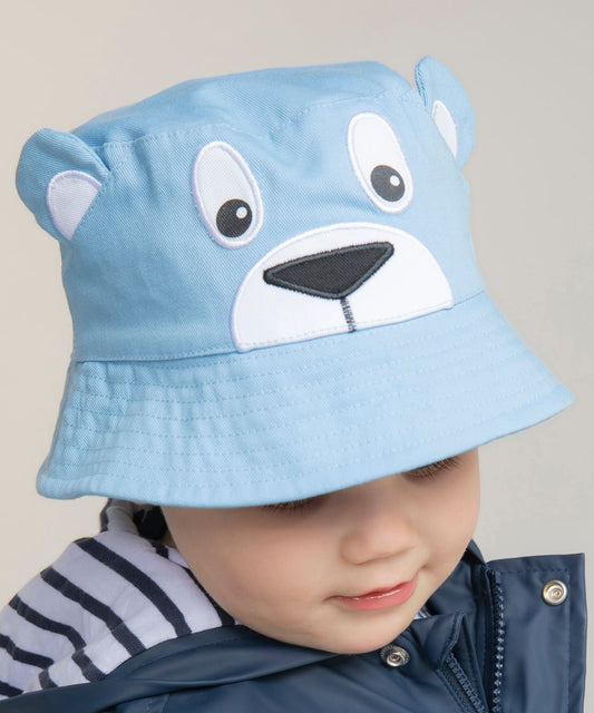 Larkwood Kids Character Cotton Twill Bucket Hat