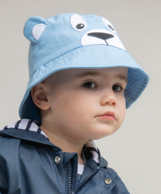 Larkwood Kids Character Cotton Twill Bucket Hat