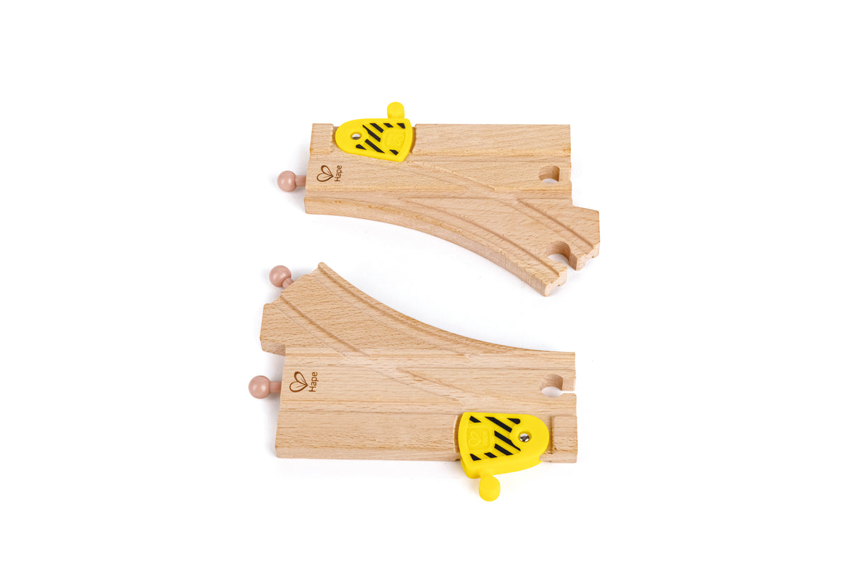 Hape Mechanical Y Rail Track 2 Pieces