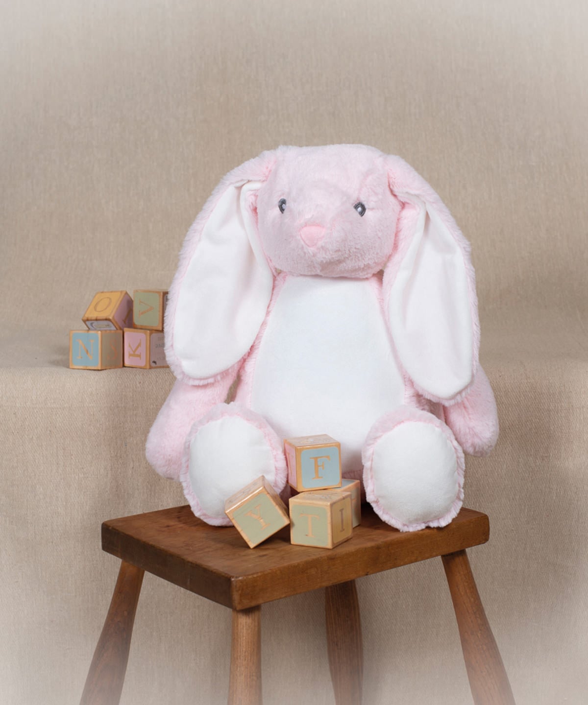 Mumbles Zippie Bunny Plush Toy