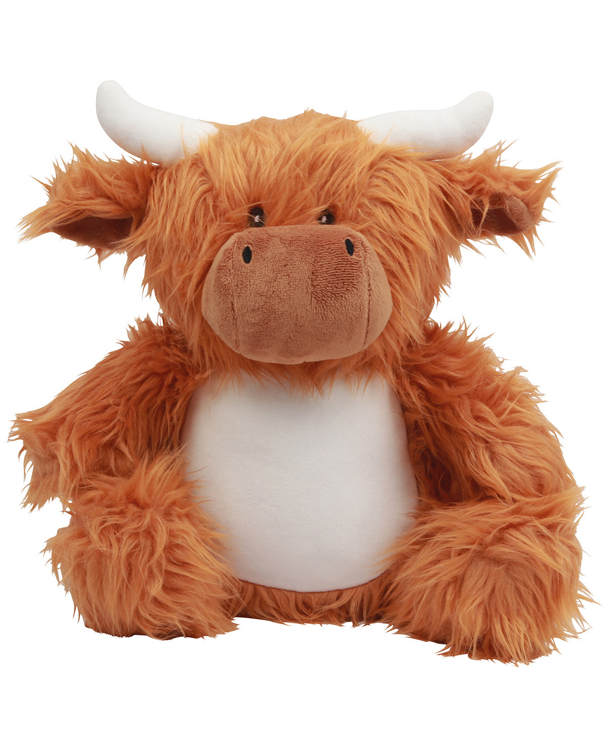 Mumbles Zippie Highland Cow Plush Toy