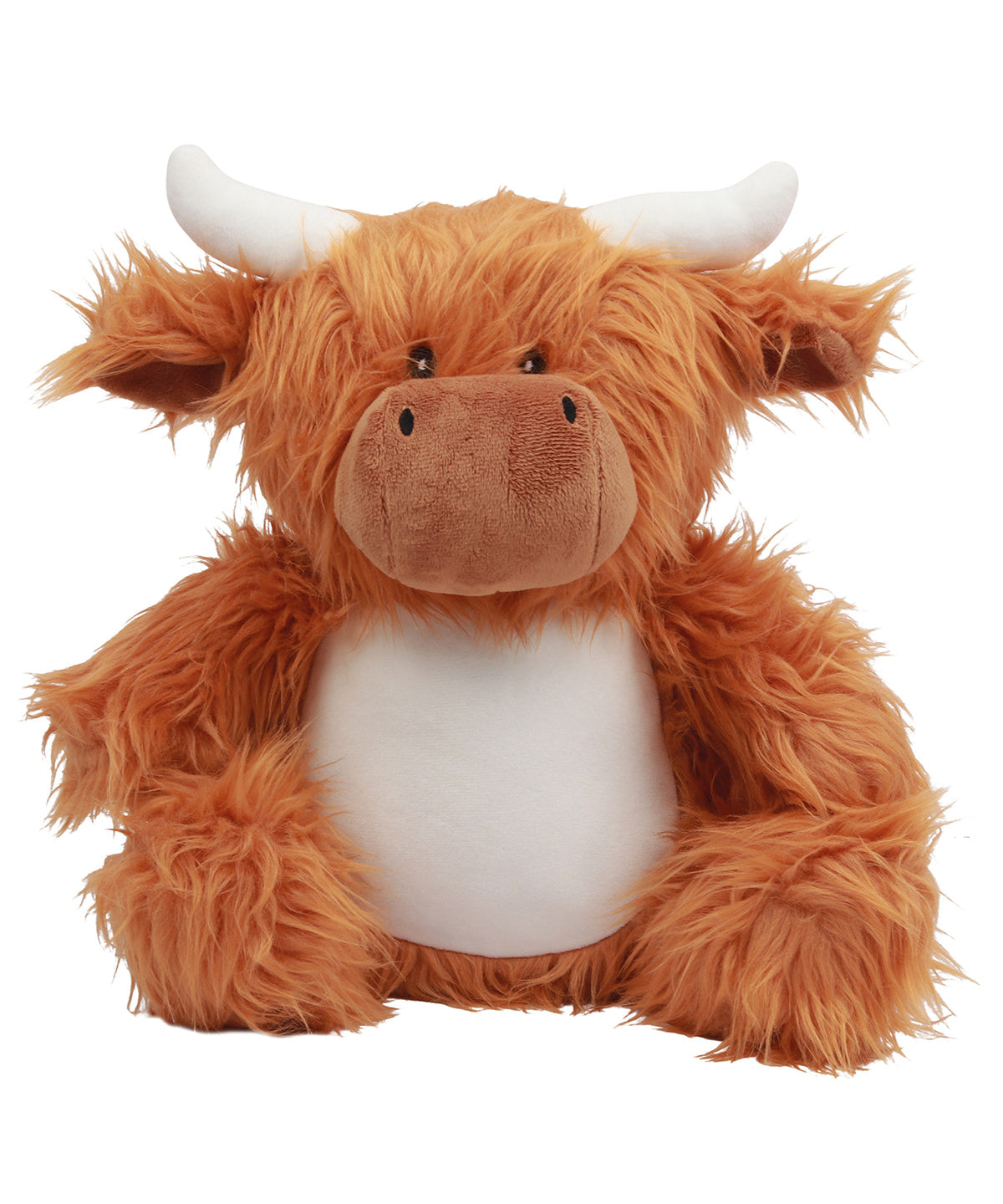 Mumbles Zippie Highland Cow Plush Toy