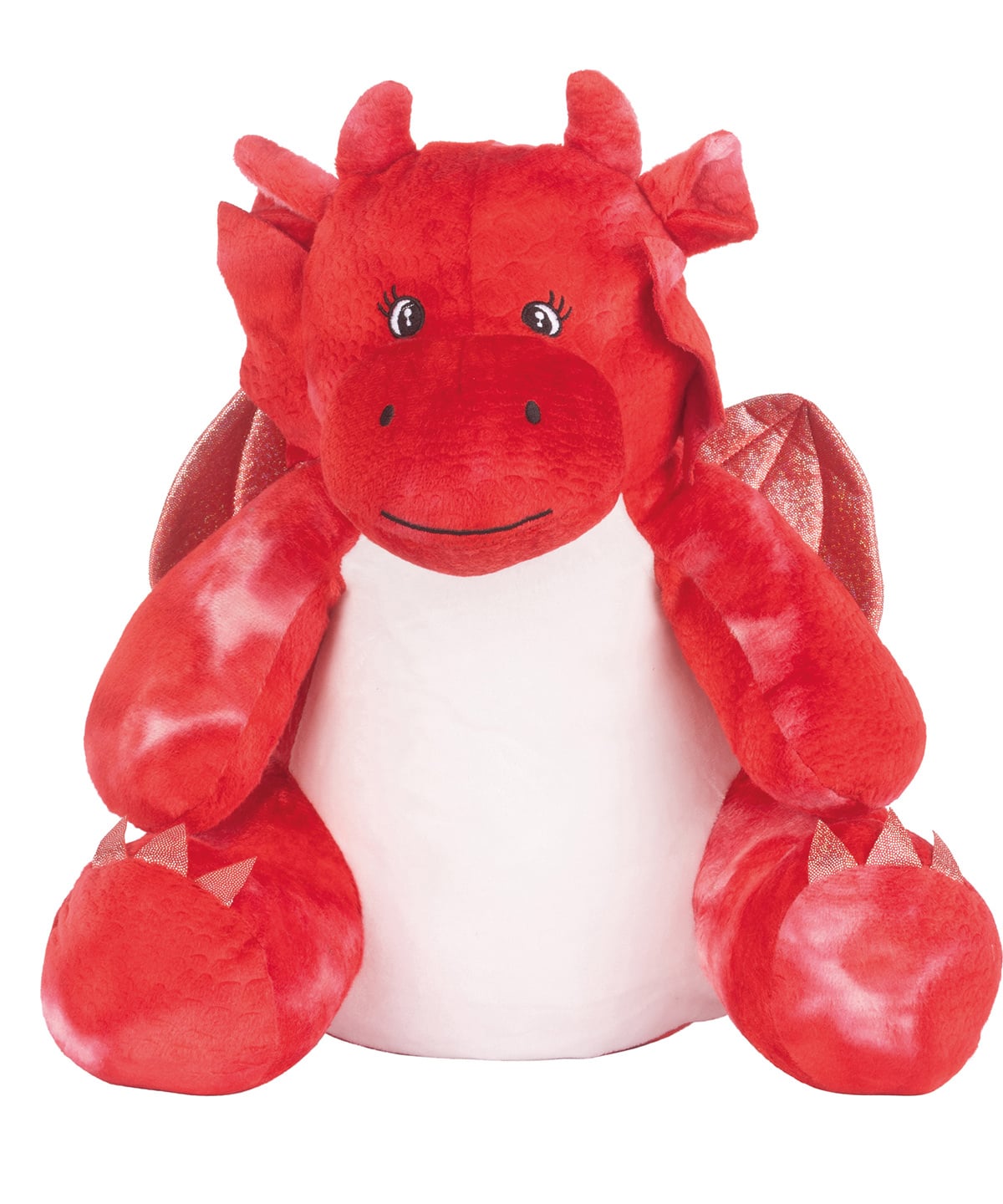 Mumbles Zippie Red Dragon Plush Toy