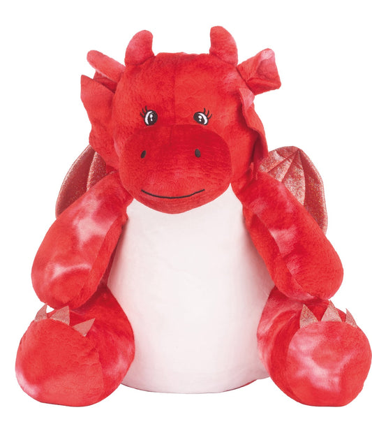 Mumbles Zippie Red Dragon Plush Toy