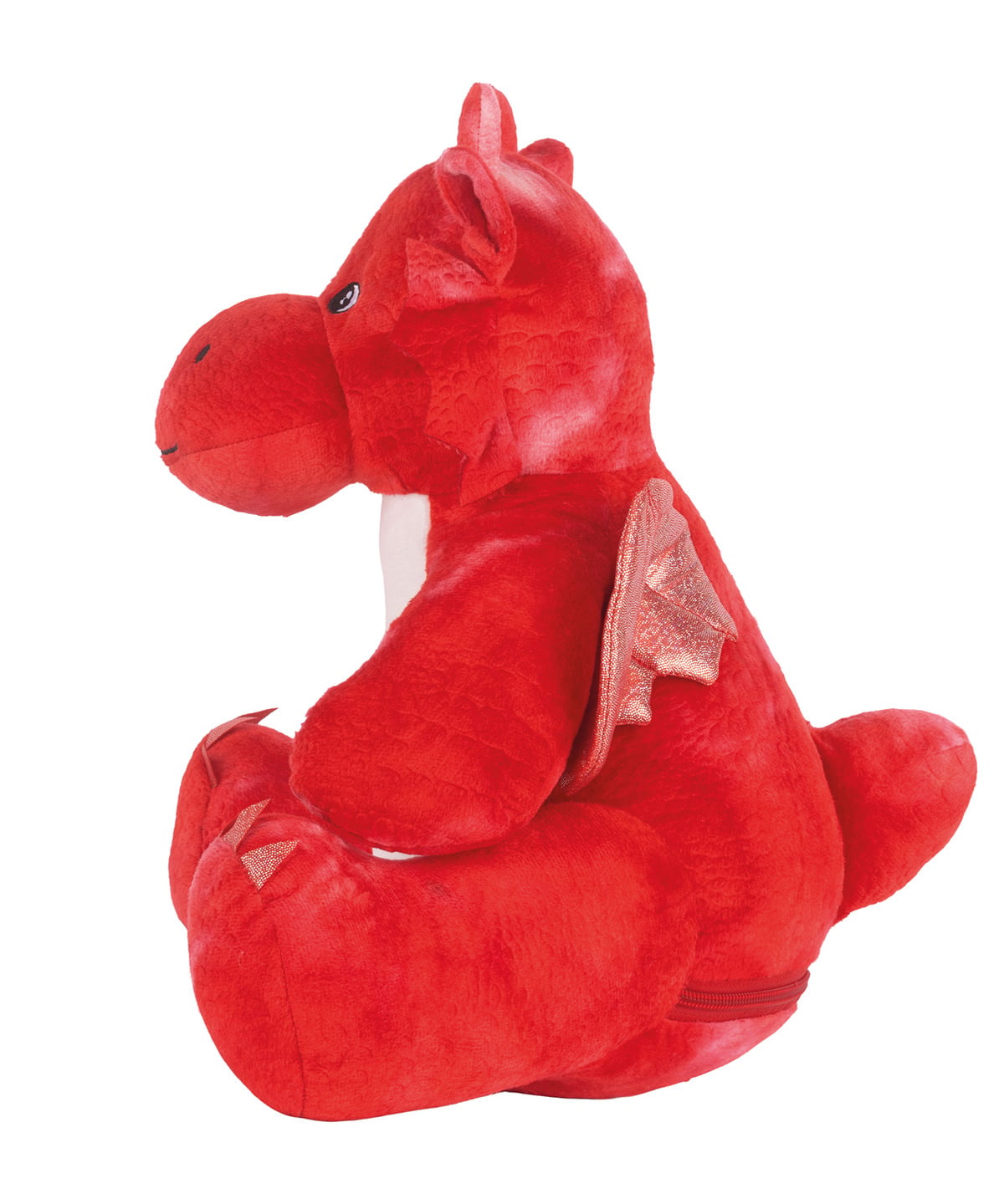 Mumbles Zippie Red Dragon Plush Toy