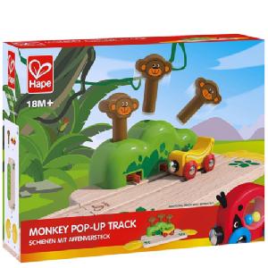 Hape Monkey Pop Up Train Track