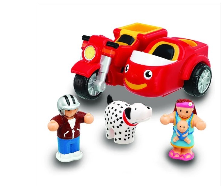 WOW Toys Motorbike Mason and Family