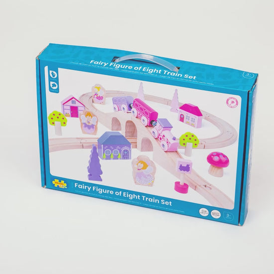 Bigjigs Rail Fairy Figure of Eight Wooden Train Set