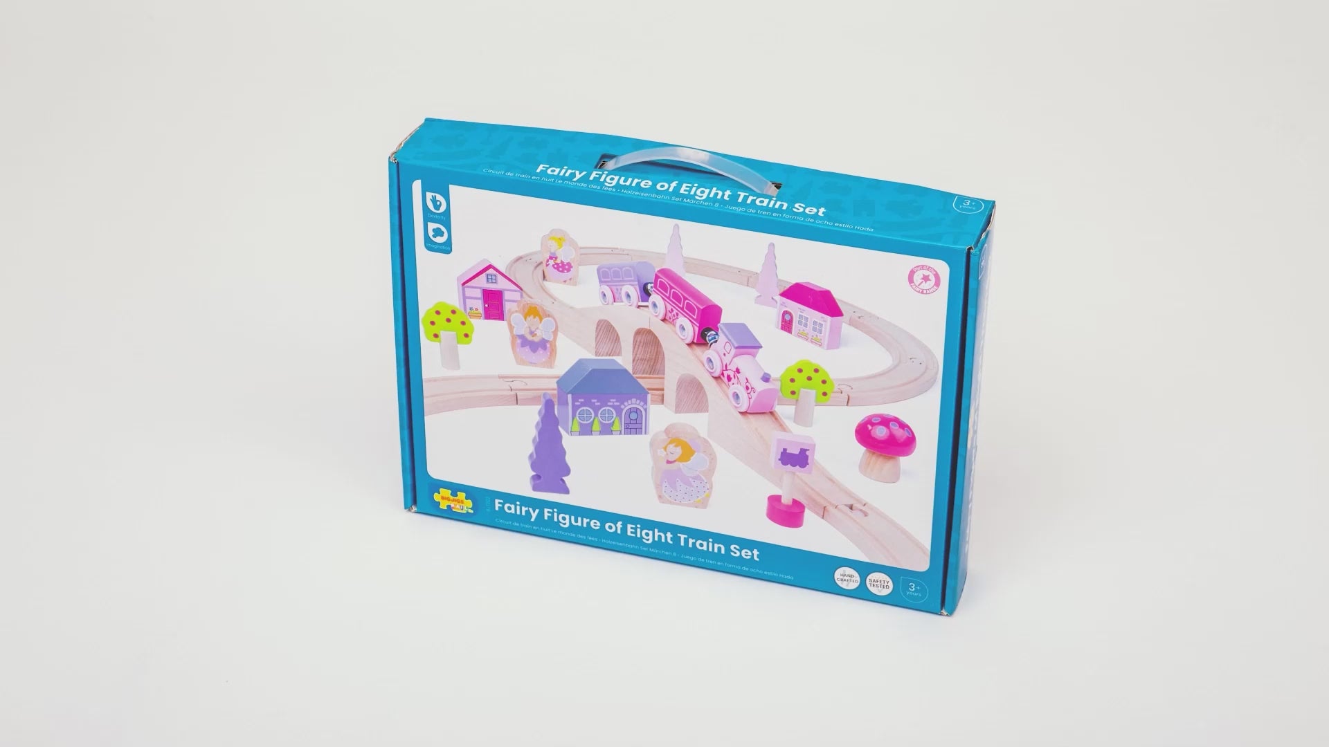 Bigjigs Rail Fairy Figure of Eight Wooden Train Set