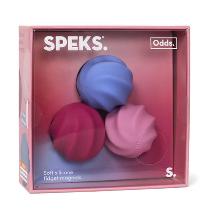 SPEKS Odds Silicone Textured Magnetic Groovy Fidget Toy