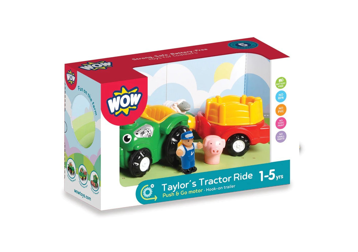 WOW Toys Taylor's Tractor Ride