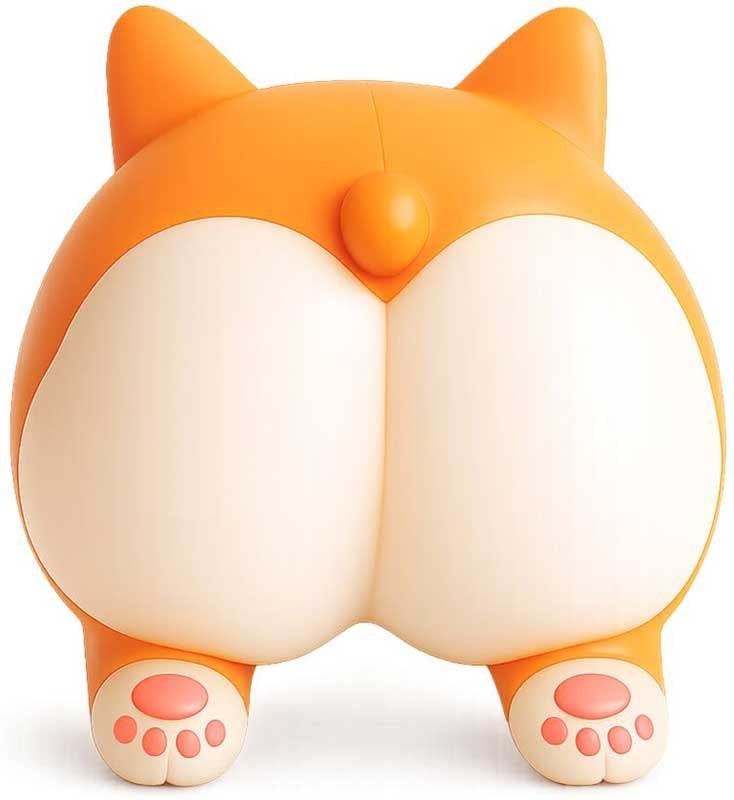 The Big Squij Corgi Butt Novelty Squishy Toy
