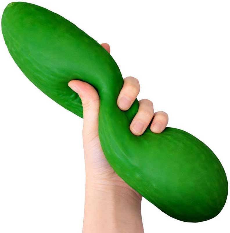 The Big Squij Cucumber Novelty Squishy Toy