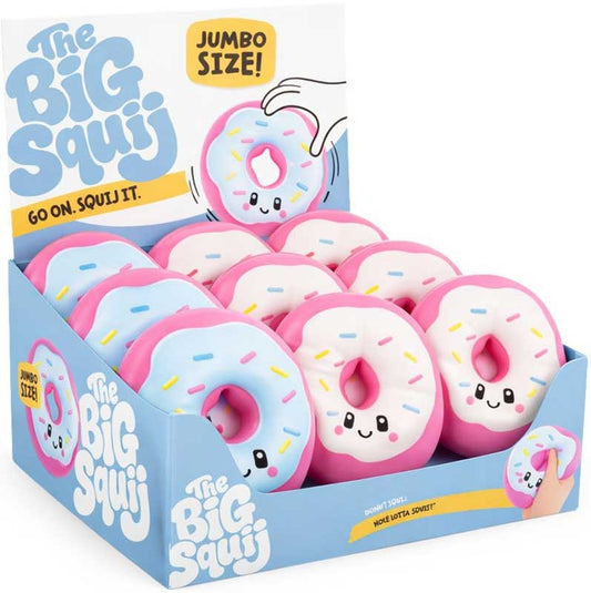 The Big Squij Donut Novelty Squishy Toy