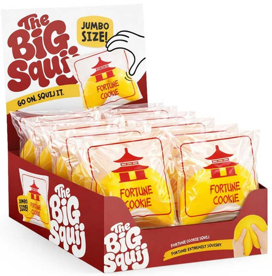 The Big Squij Fortune Cookie Novelty Squishy Toy