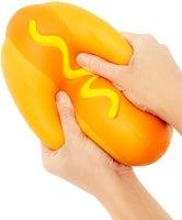 The Big Squij Hot Dog Novelty Squishy Toy