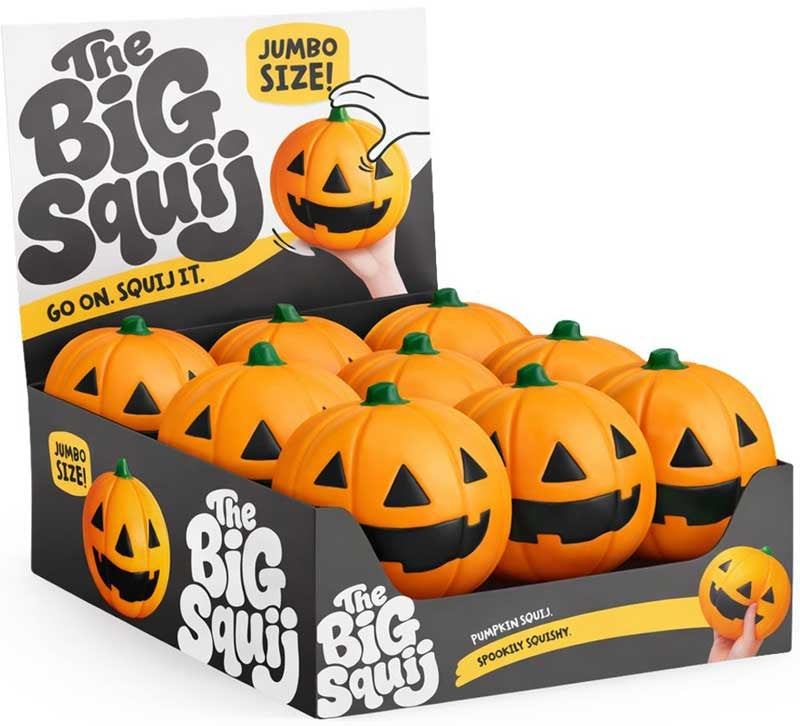 The Big Squij Pumpkin Novelty Squishy Toy